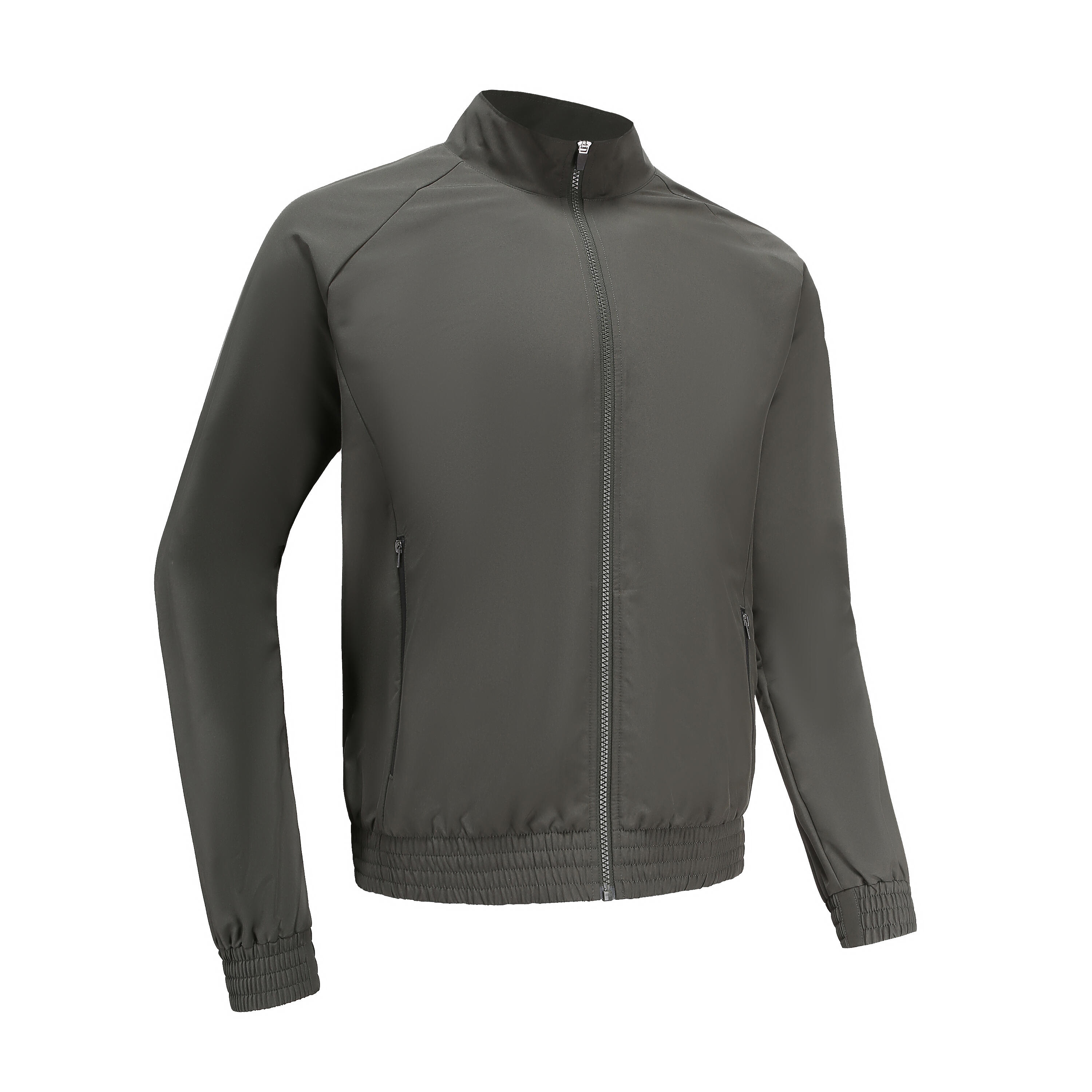 Chaqueta fitness transpirable Hombre Domyos verde 2/3