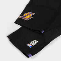 Men's/Women's Basketball 3/4 Leggings 500 - NBA Los Angeles Lakers/Black