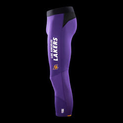 Men's/Women's Basketball 3/4 Leggings 500 - NBA Los Angeles Lakers -  Decathlon