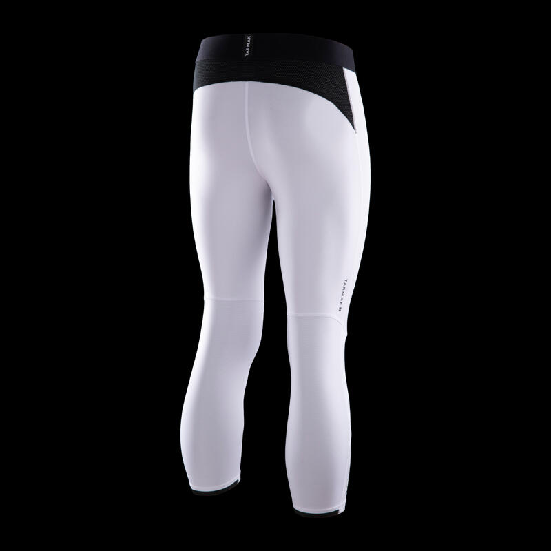 Legging basketball 3/4 NBA Brooklyn Nets homme/femme - 500 Blanc