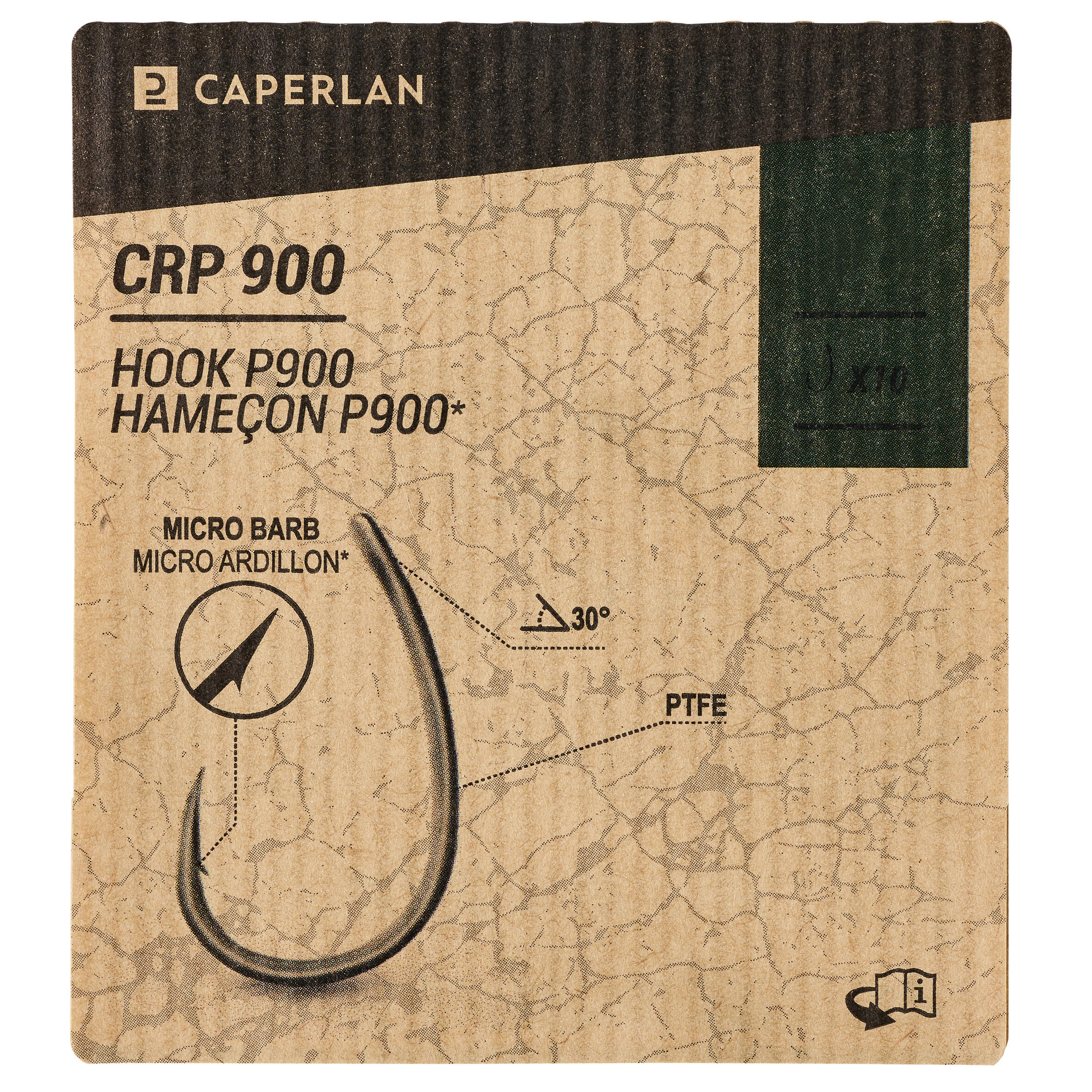 Carp fishing hook - 900 Private S 3/4