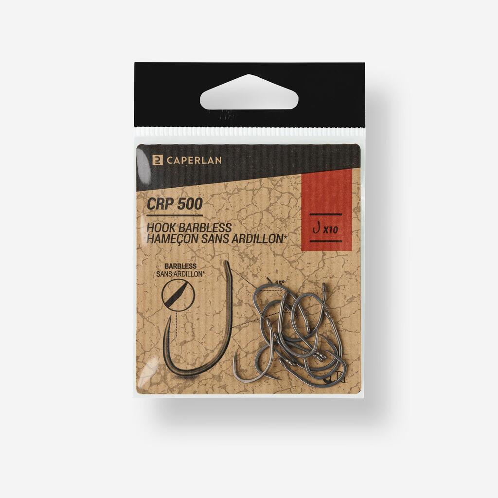 Carp fishing hook - 500 Barbless