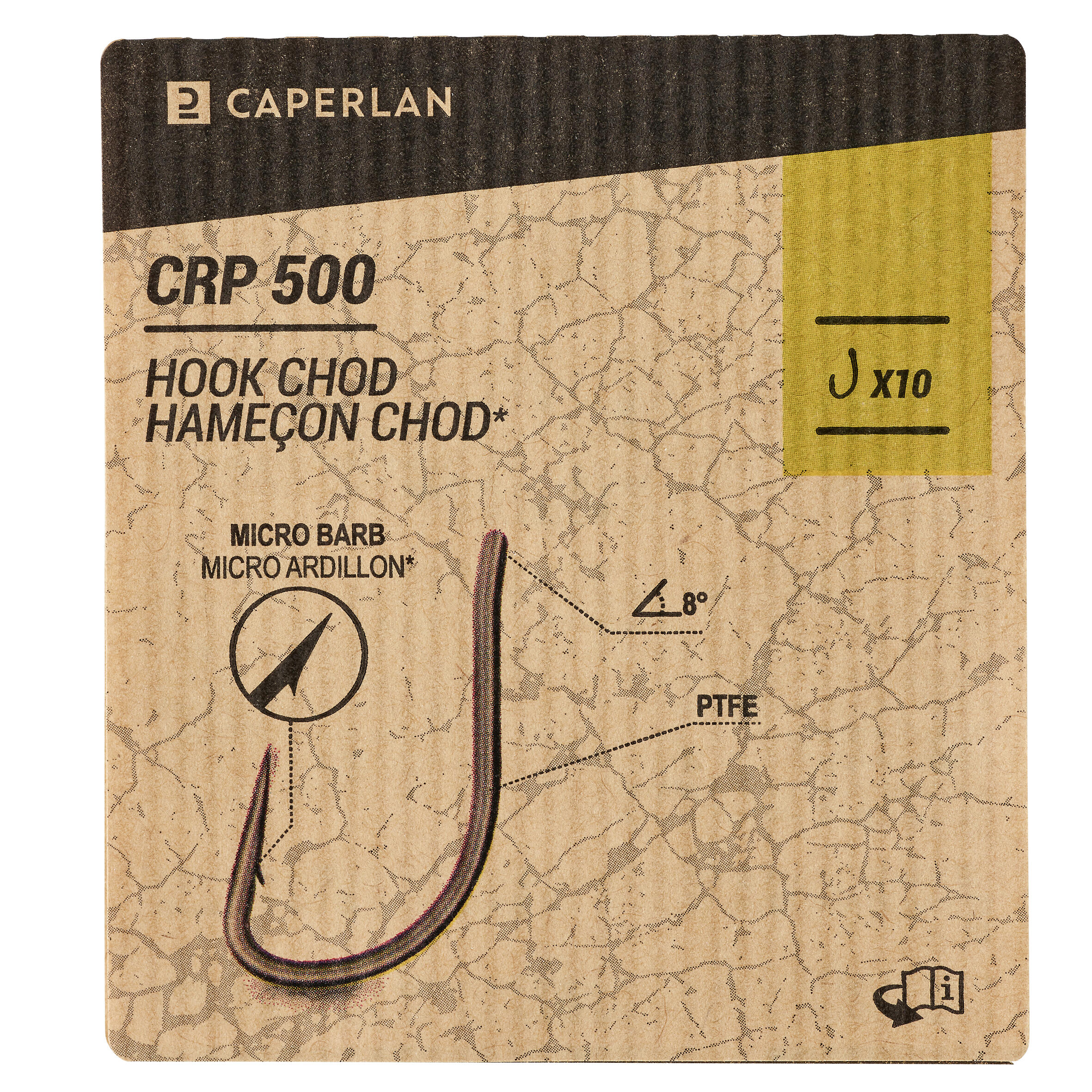 Carp fishing hook Chod 500 3/4