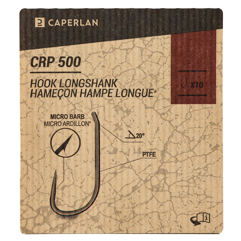 Karperhaak 500 Long Shank