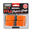 Grip squash SUPER PU GRIP arancione x2