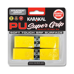 SQUASHGRIP SUPER PU GRIP X2 GEEL