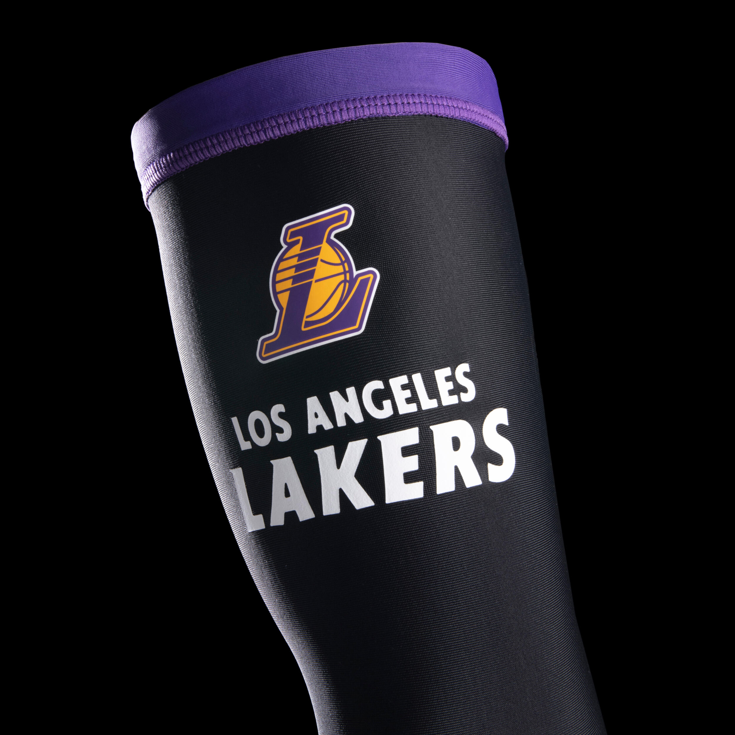 Adult Basketball Sleeve E500 NBA Los Angeles Lakers Black