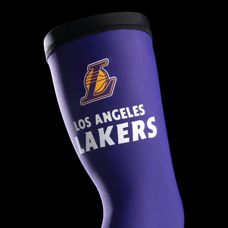 Damen/Herren Basketball Ellenbogenschoner E500 NBA Los Angeles Lakers violett