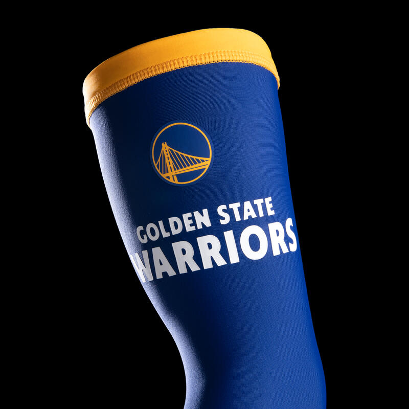 Damen/Herren Basketball Ellenbogenschoner E500 NBA Golden State Warriors blau
