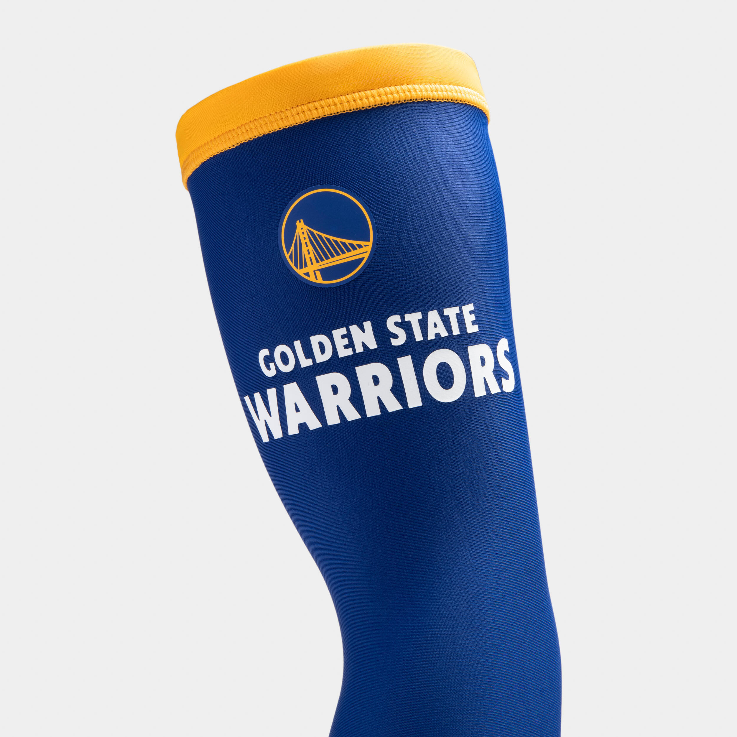 Adult Basketball Sleeve E500 - NBA Golden State Warriors/Blue 2/8