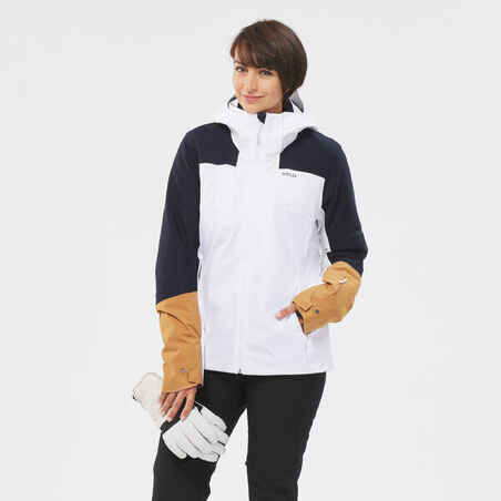 Pantalón de esquí y nieve impermeable Mujer 500
