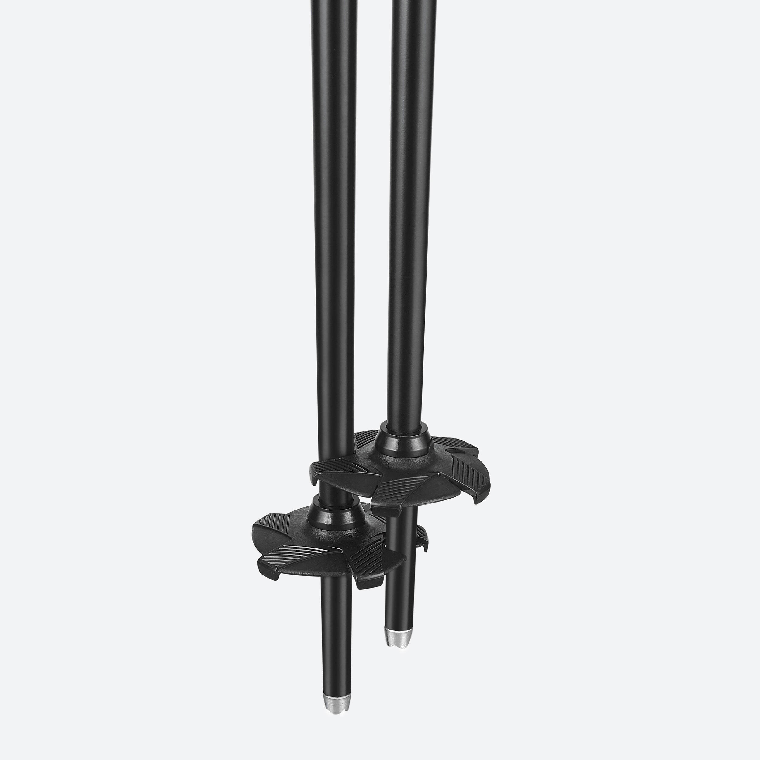 DOWNHILL SKI POLES - BOOST 500 SAFETY - BLACK