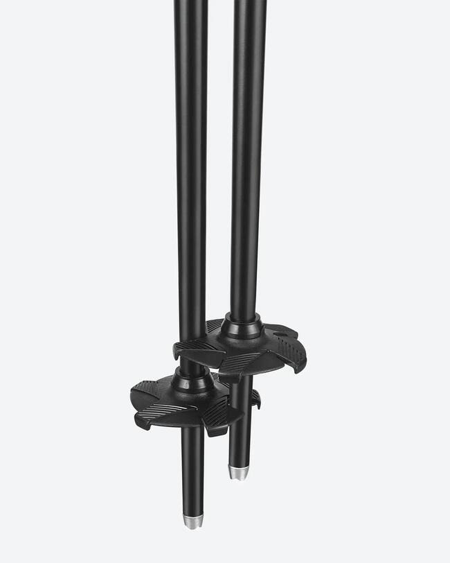 DOWNHILL SKI POLES - BOOST 500 SAFETY - BLACK