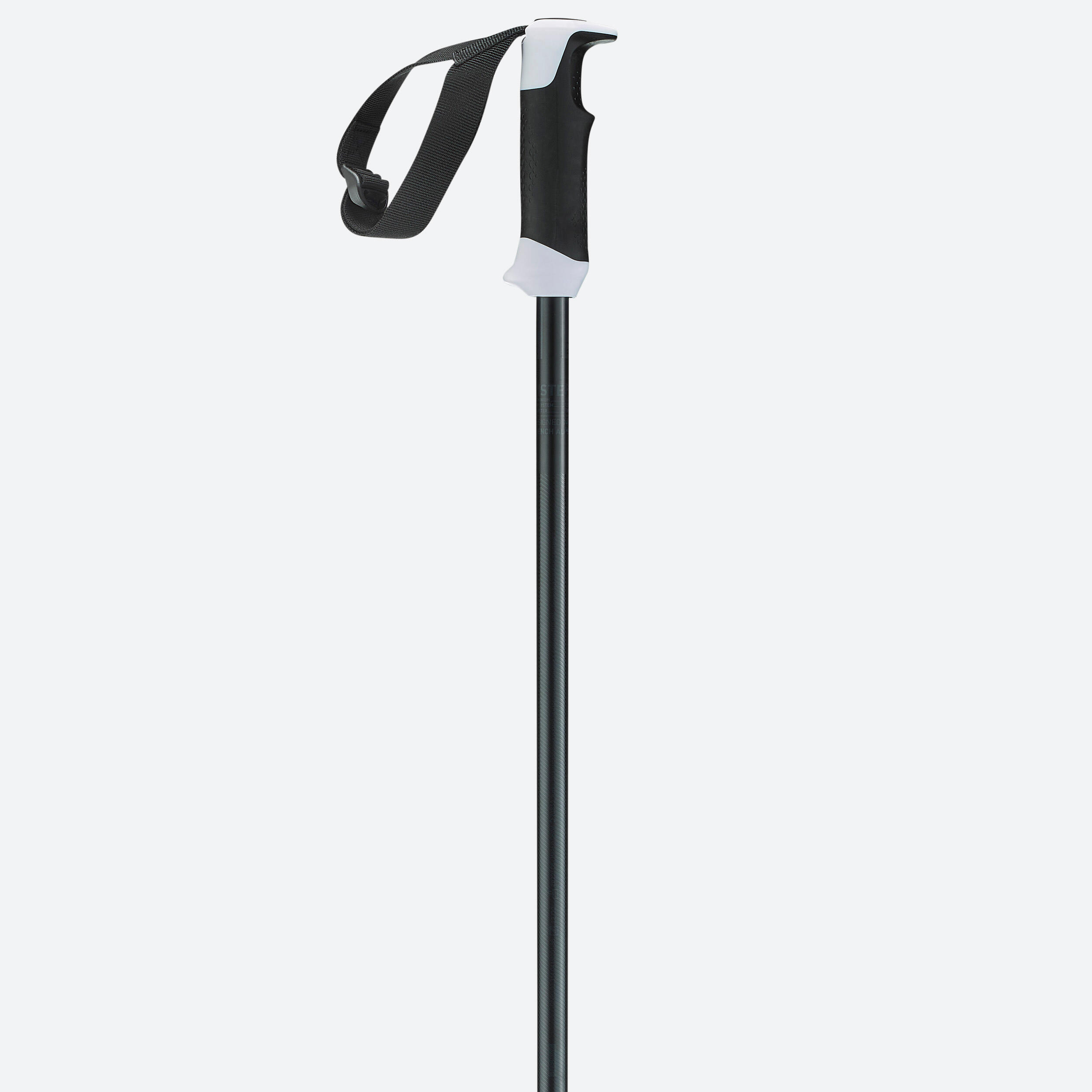 DOWNHILL SKI POLES - BOOST 500 SAFETY - BLACK