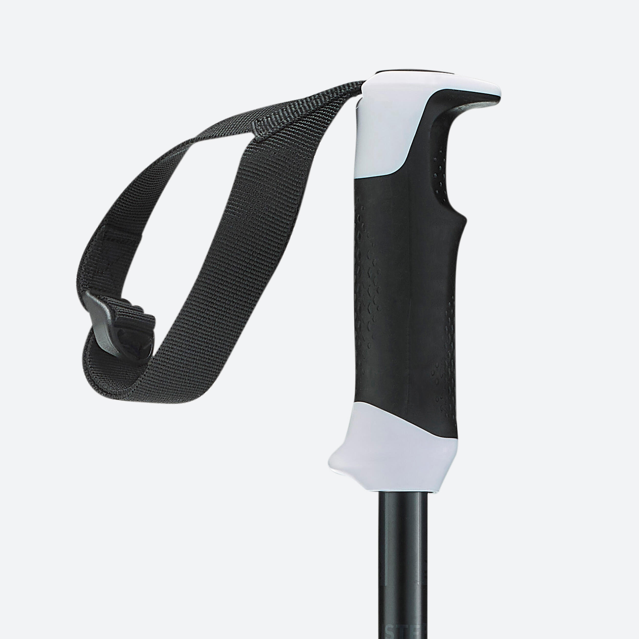 DOWNHILL SKI POLES - BOOST 500 SAFETY - BLACK