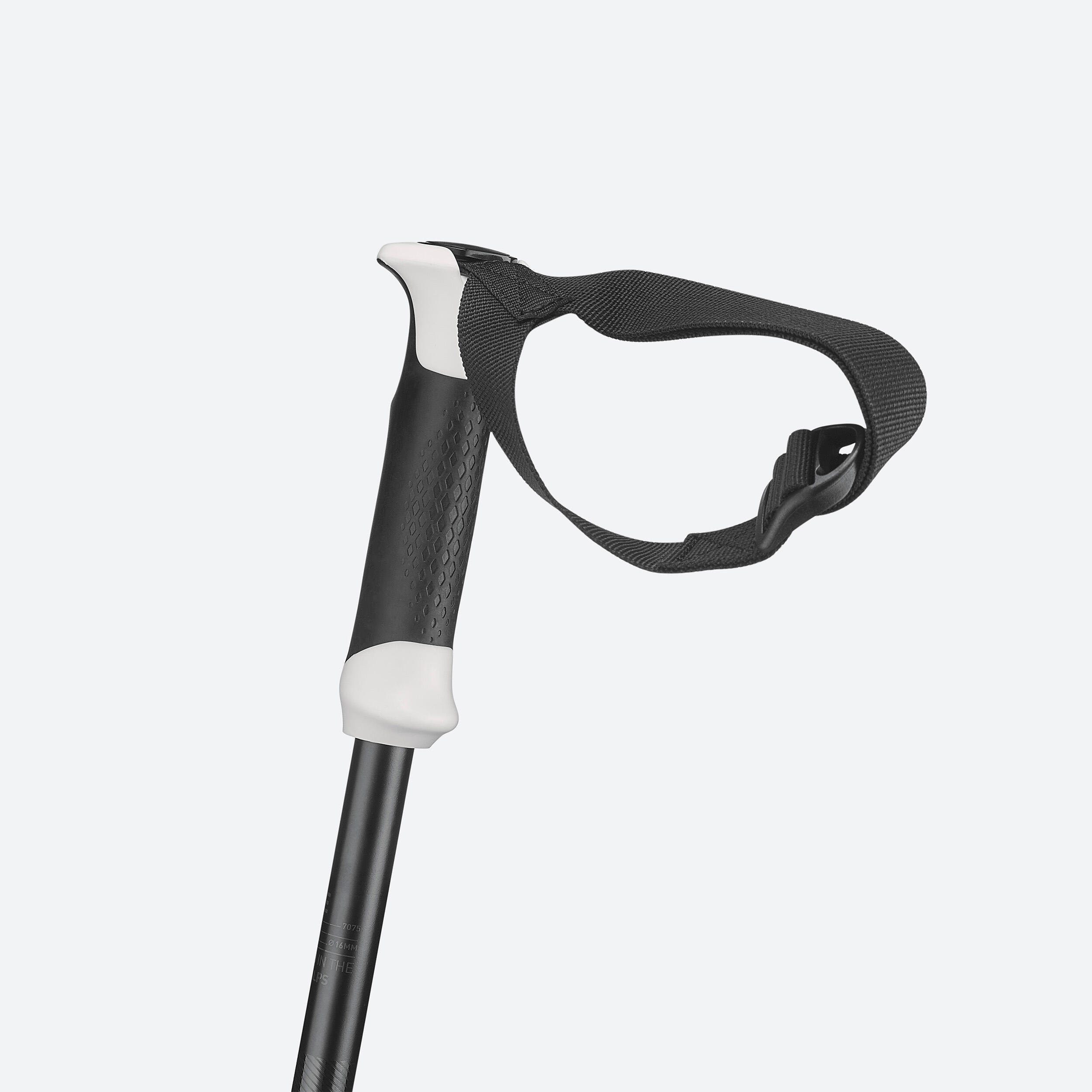 DOWNHILL SKI POLES - BOOST 500 SAFETY - BLACK