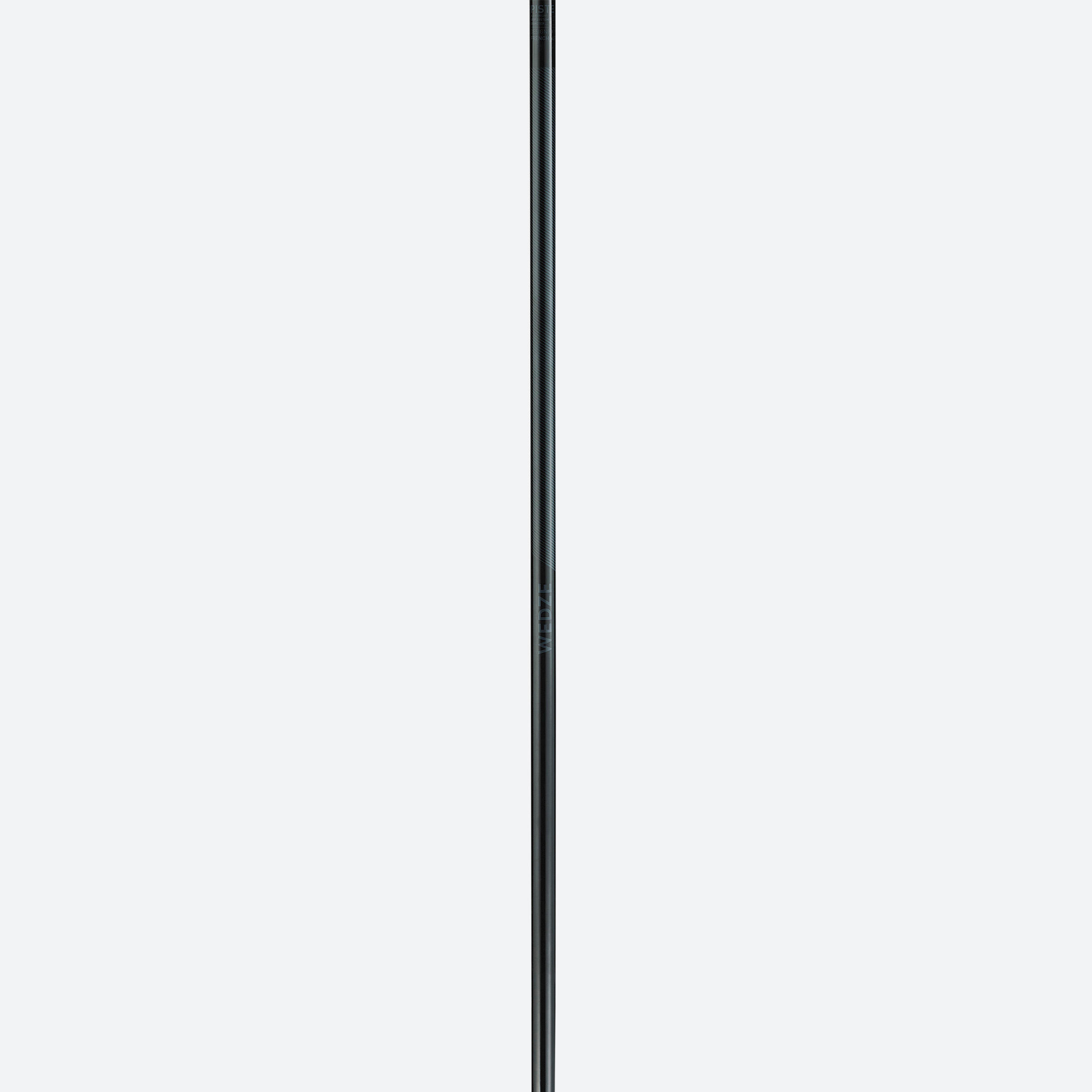 Downhill Ski Pole - Boost 100 Black  - WEDZE