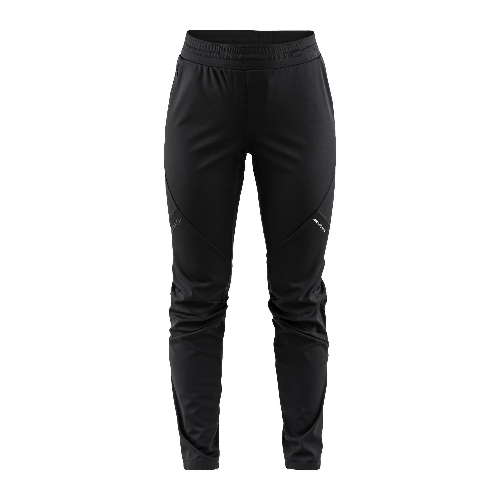 CRAFT PANTALONI DA SCI DI FONDO DA DONNA - CORE GLIDE NERO