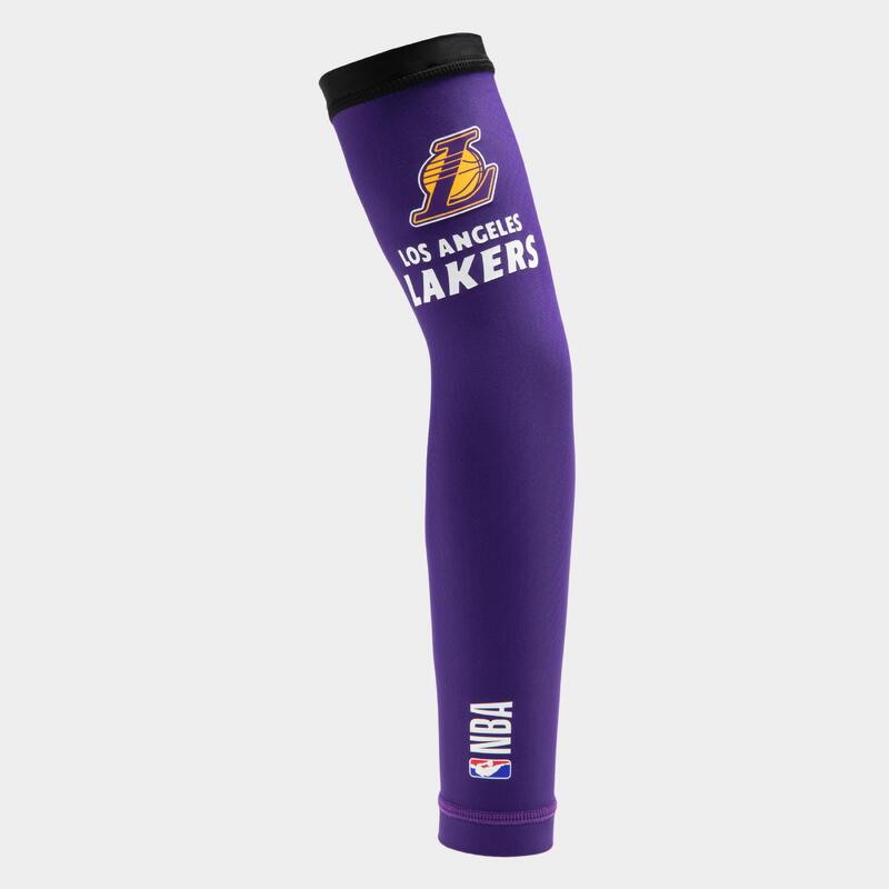 Cotoveleira de Basquetebol Criança NBA Los Angeles Lakers E500 Violeta