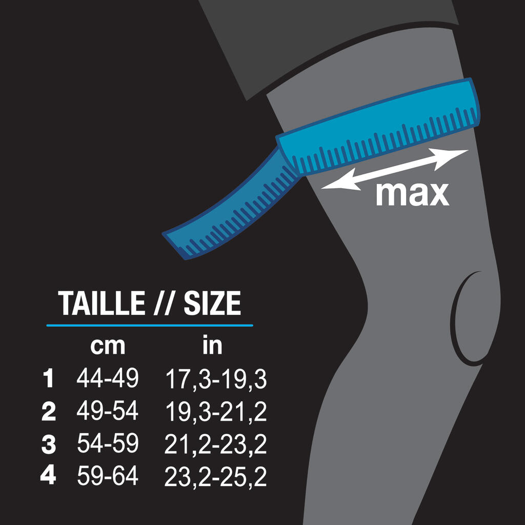 Damen/Herren Oberschenkelbandage Kompression - Thigh P500