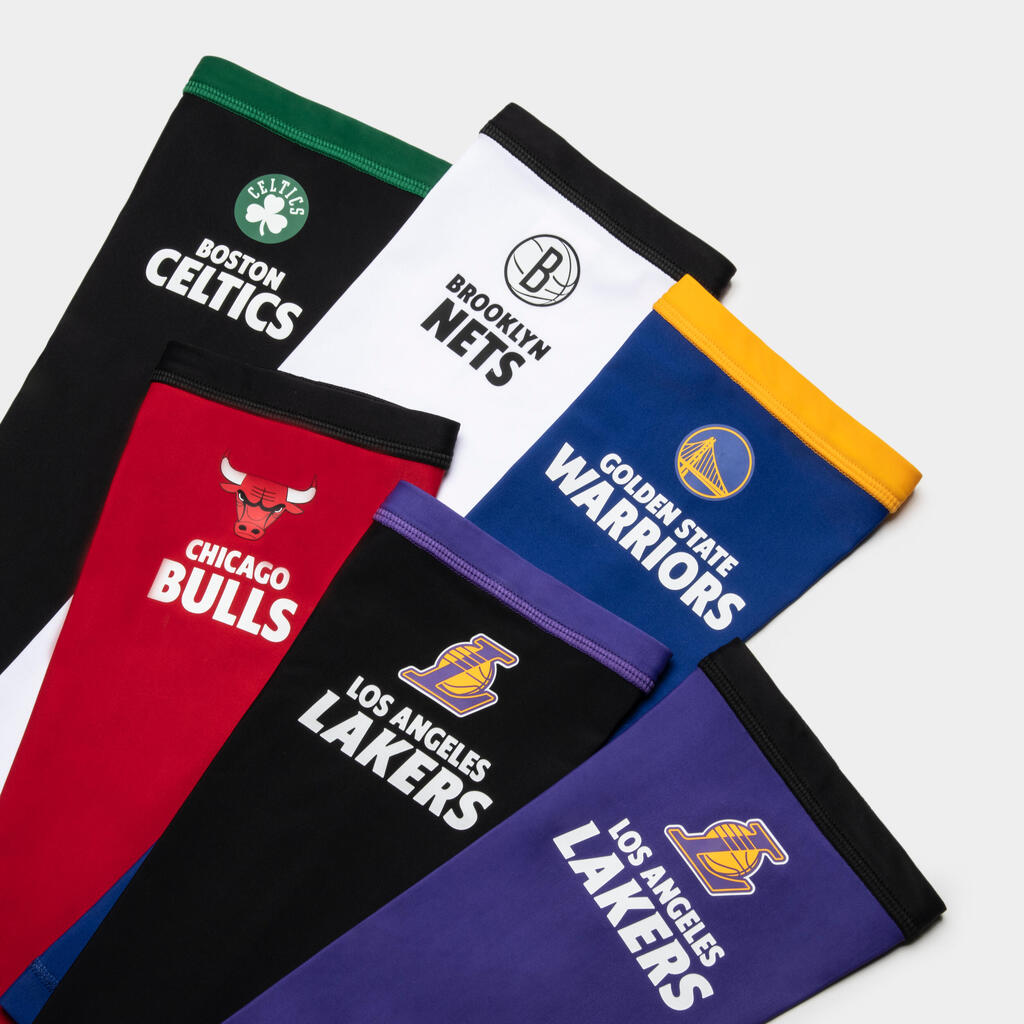 Beli štitnik za ruku za košarku E500 NBA GOLDEN STATE WARRIORS