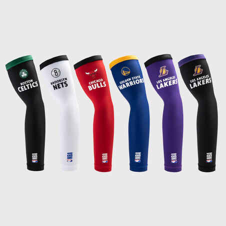 Adult Basketball Sleeve E500 - NBA Brooklyn Nets/White