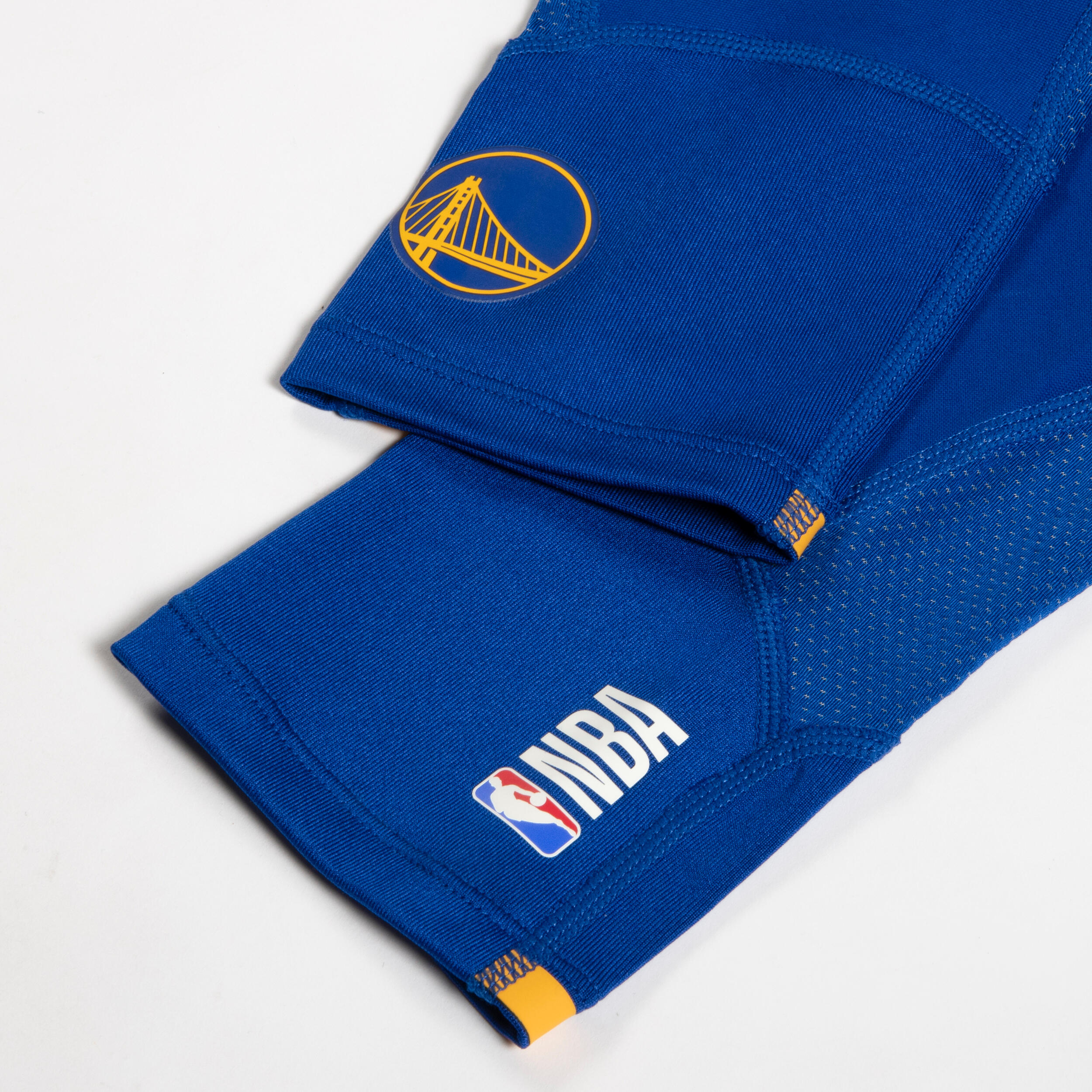 Kids' 3/4 Basketball Leggings 500 - NBA Golden State Warriors/Blue 3/7