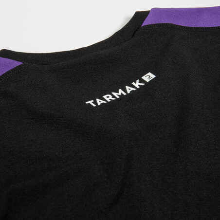 Vaikiški berankoviai apatiniai krepšinio marškinėliai „UT500 - NBA Los Angeles Lakers“, juodi