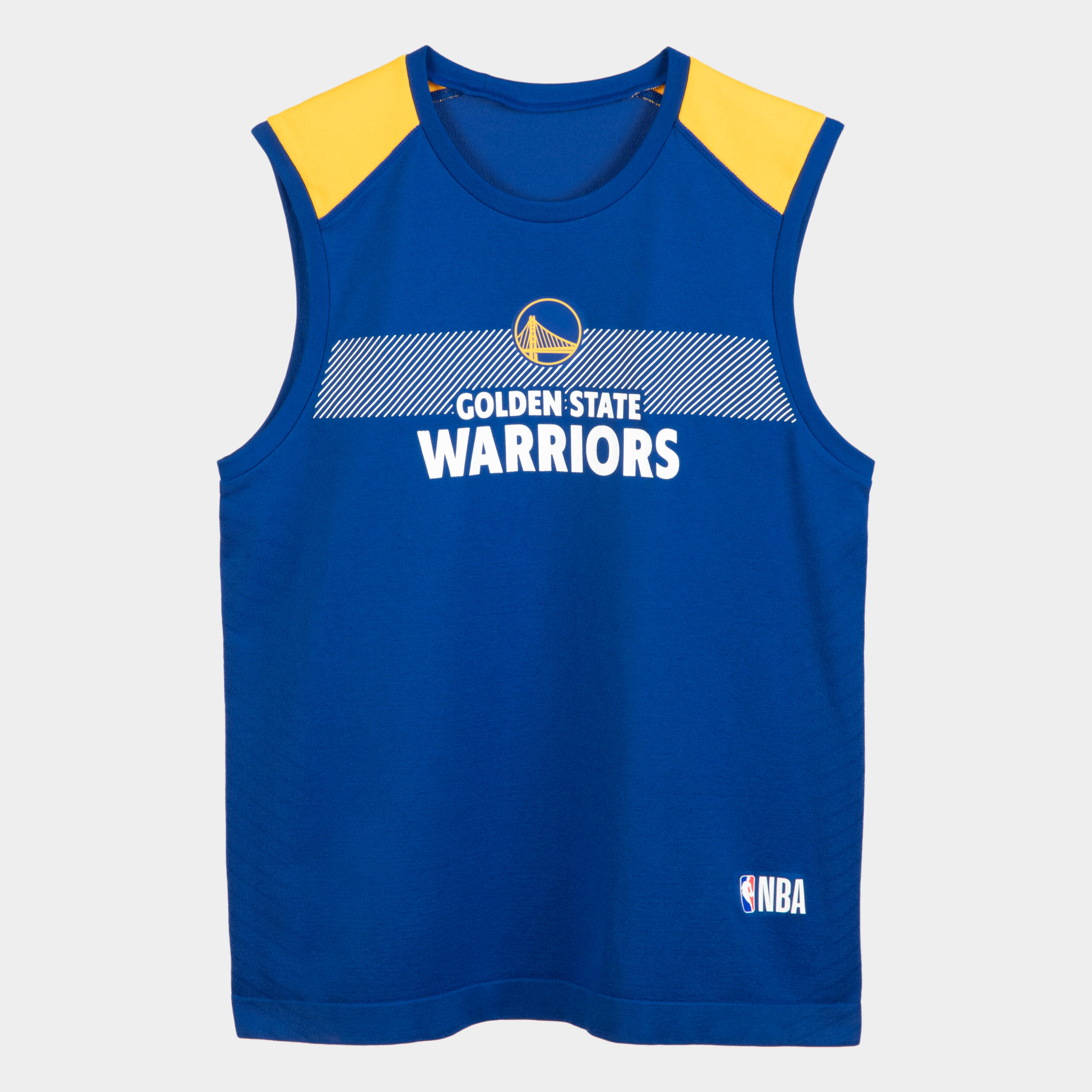 Camiseta interior de baloncesto NBA Golden State Warriors sin mangas Niño -UT500 Azul 2/8
