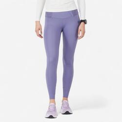 Legging running & trail femme - kiprun run 900 light mauve