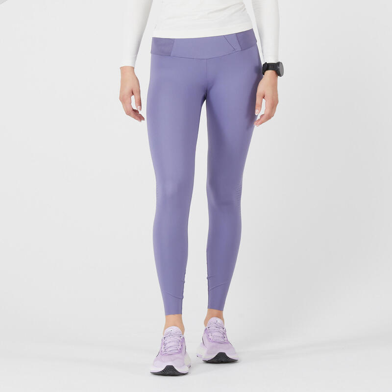 Legging running & trail Femme - KIPRUN Run 900 Light mauve