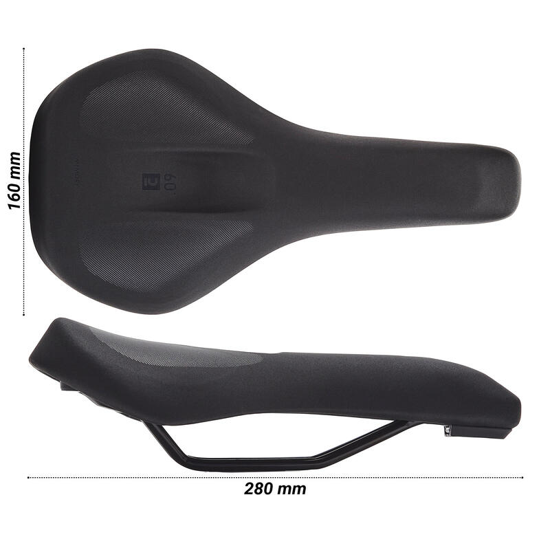 SELIM DE BICICLETA TREKKING/CIDADE 60° SD MEMORY FOAM