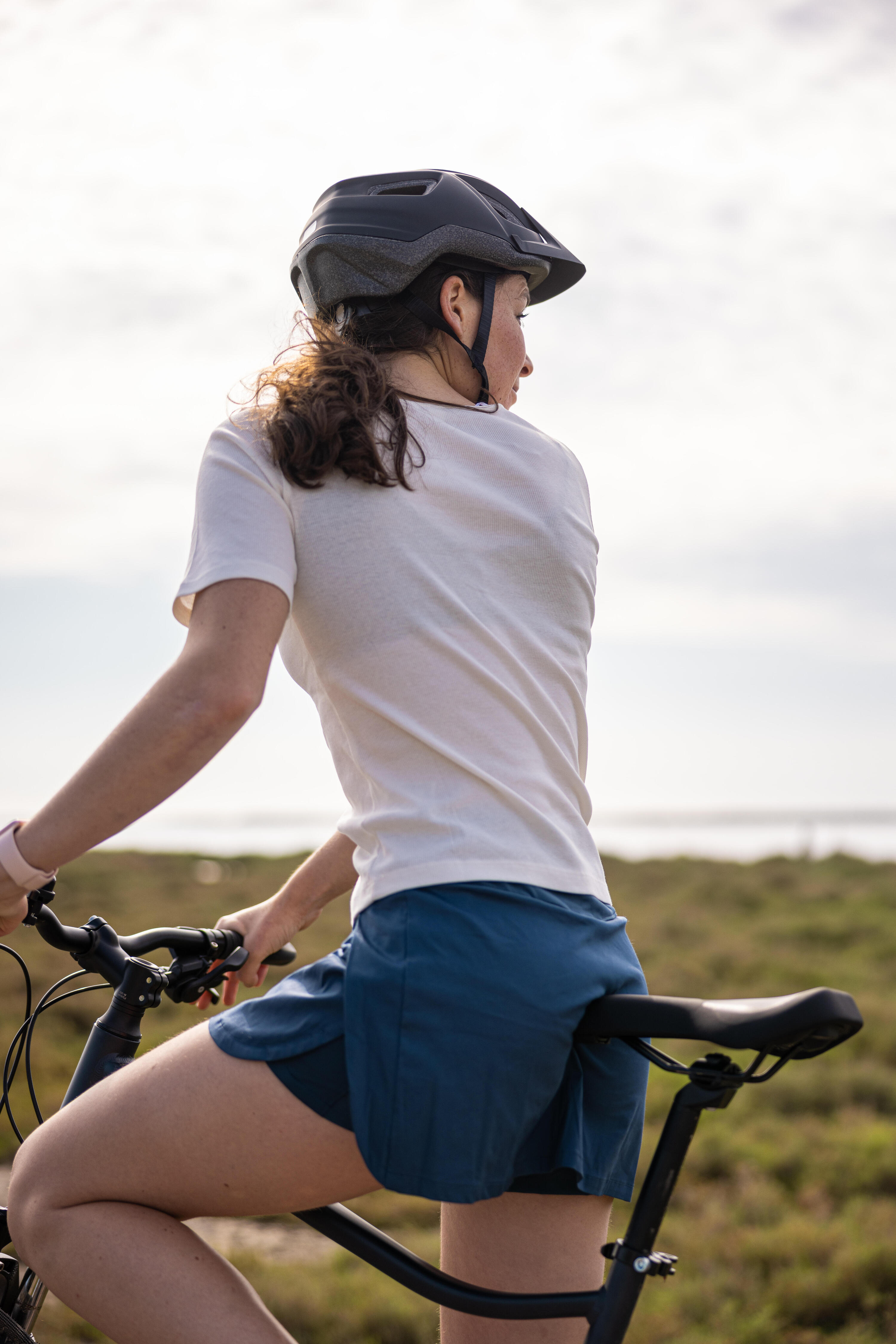 Selle velo trekking/ville 60° sd memory foam 12/19