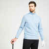 Men's Golf Sweatshirt - MW500 Denim Blue