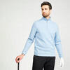 Sudadera golf hombre - MW500 azul denim