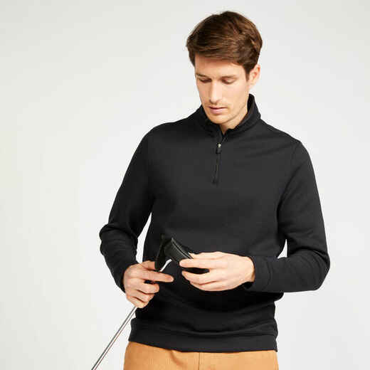 
      Herren Golf Sweatshirt - MW500 schwarz 
  