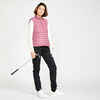 Golf Women's Sleeveless Down Jacket - MW500 Purple