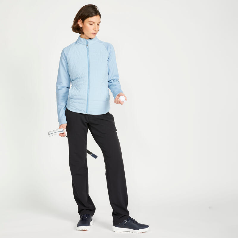 Women's Golf Winter Jacket - CW500 Sky Blue