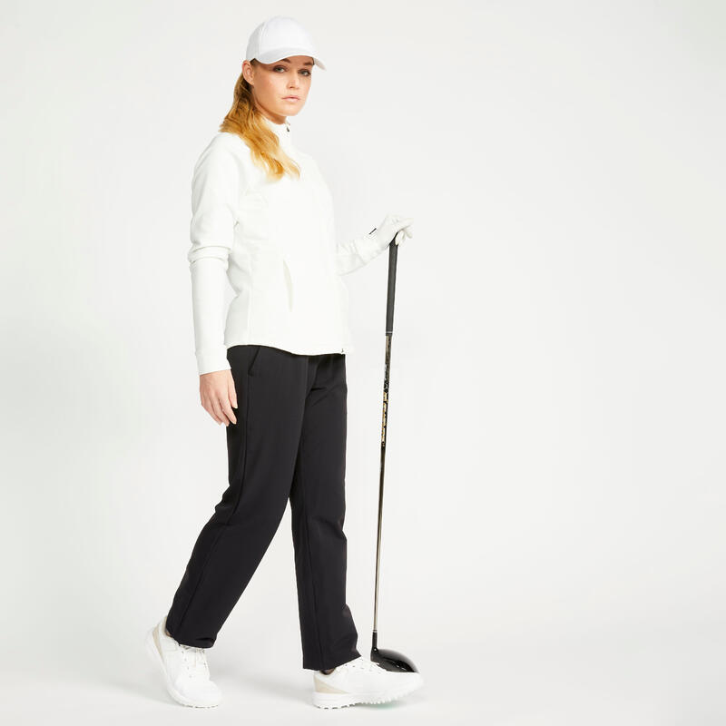 Golfvest voor dames winter CW500 gebroken wit