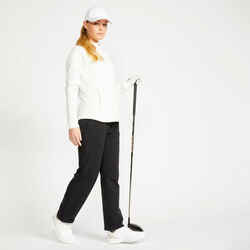 Women's golf winter jacket - CW500 off-white