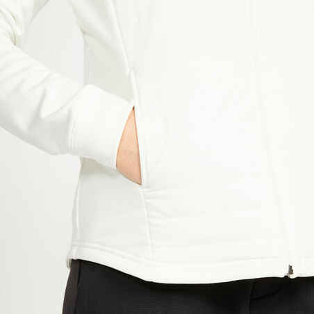 Women's golf winter jacket - CW500 off-white