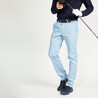 Men's golf trousers - MW500 denim blue
