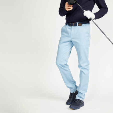 Men's Golf Trousers MW500 denim blue