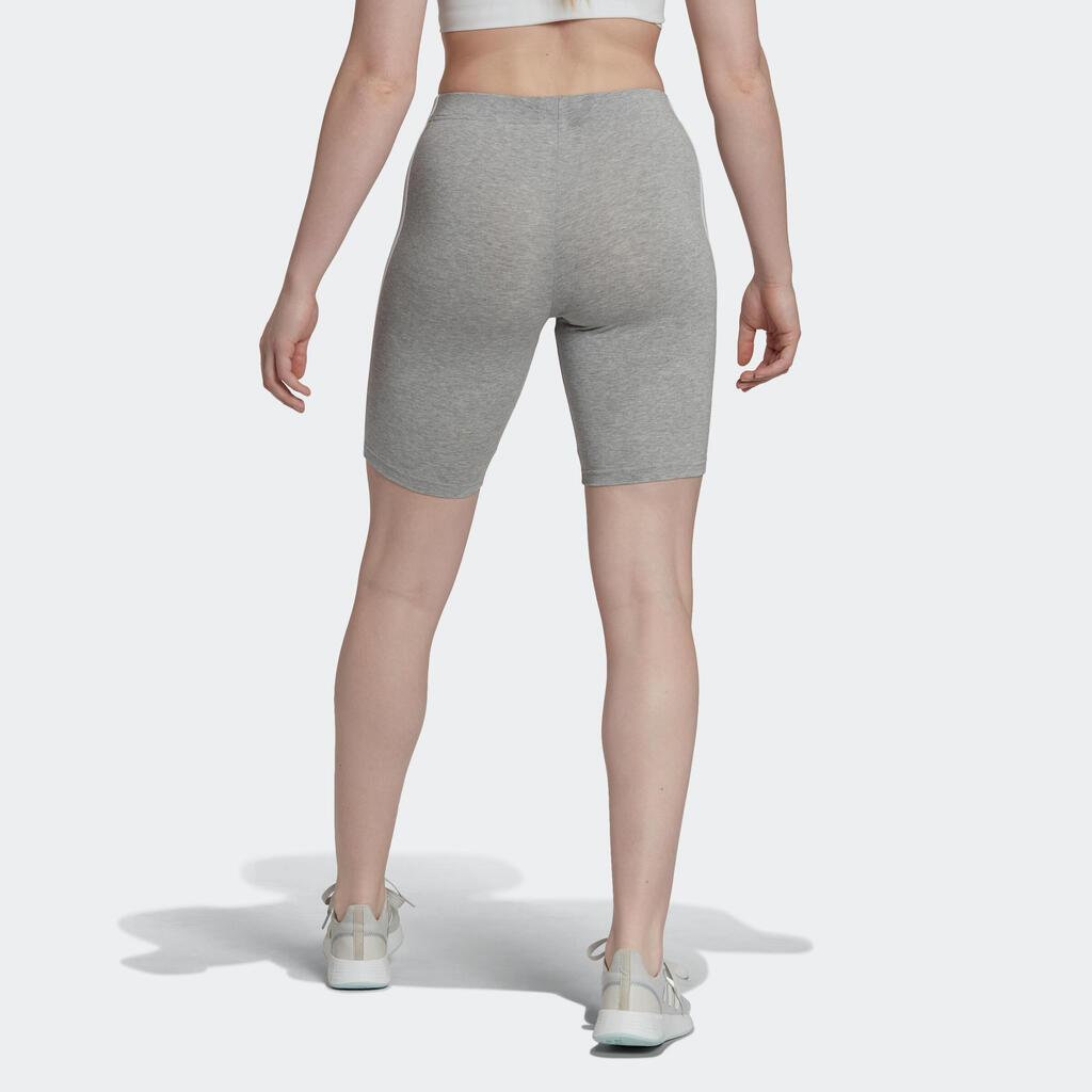 Adidas Shorts Radlerhose Damen - Essentials grau 