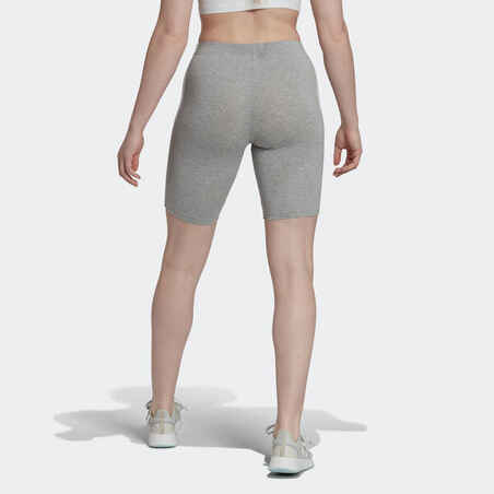 Women's Fitness Cycling Shorts Essentials - Grey
