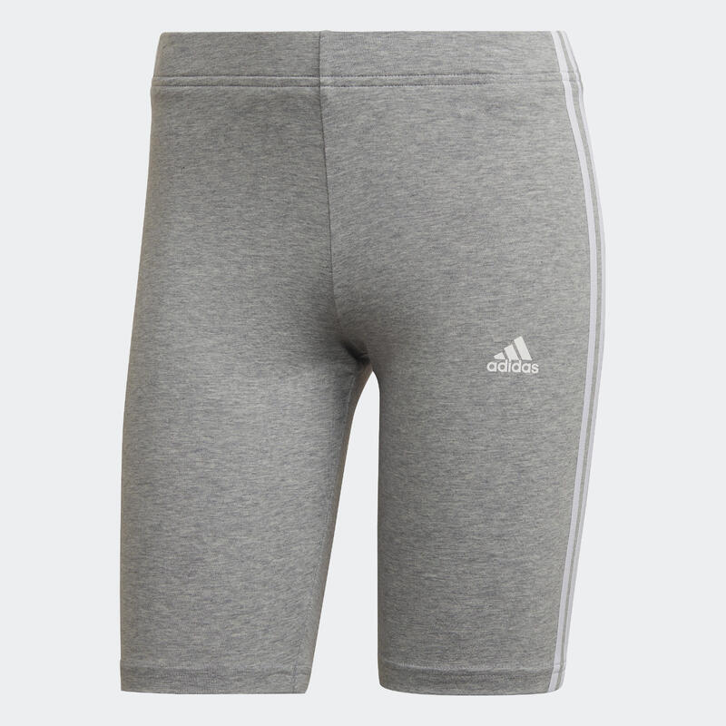 CALÇÕES JUSTOS DE FITNESS ADIDAS MULHER ESSENTIALS CINZENTO