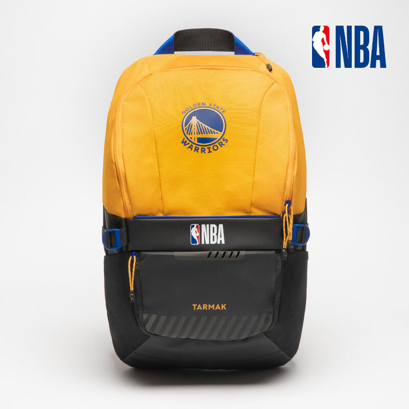 Sac à dos de basketball 25L Golden State Warriors - NBA 500 jaune