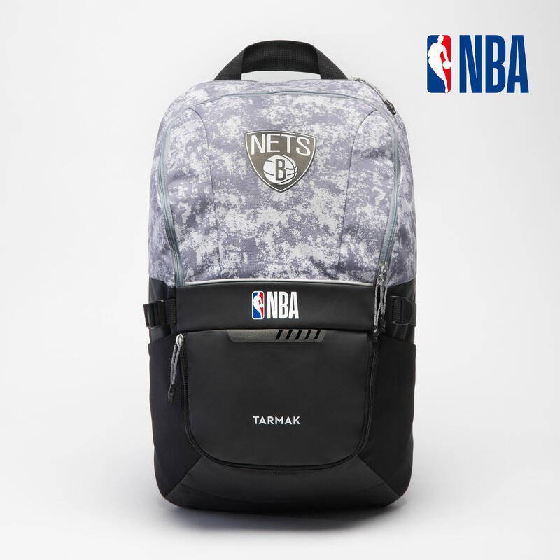 NBA BROOKLYN NETS Basketbol Sırt Çantası - 25 L - Gray