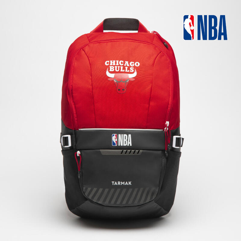 NBA BULLS Basketbol Sırt Çantası - 25 L - Kırmızı
