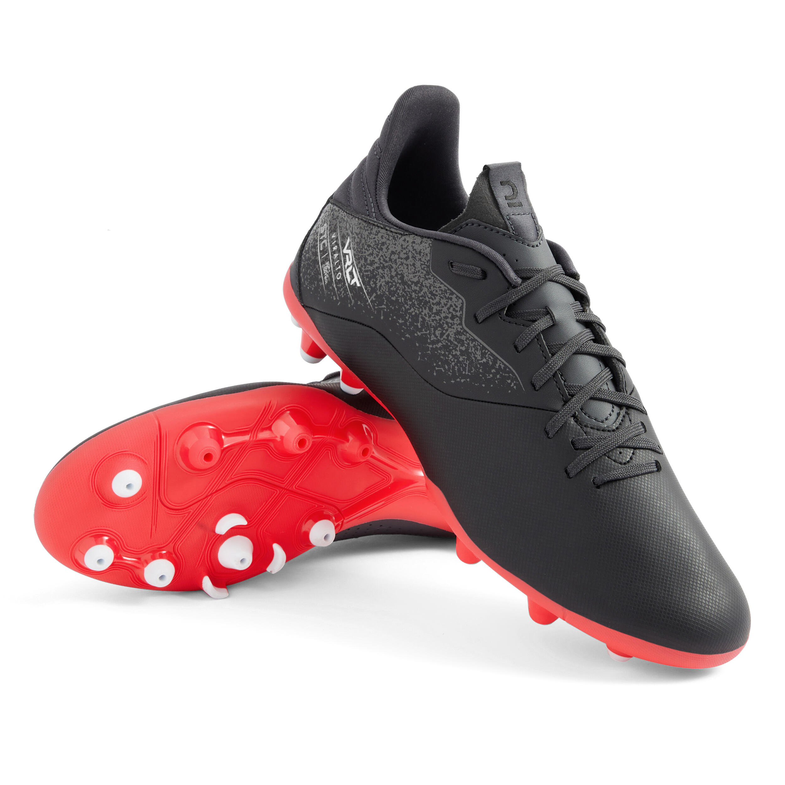 Scarpe calcio VIRALTO I MG nero-rosso 8/8